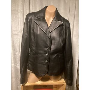 Identify Faux Leather Jacket size 10